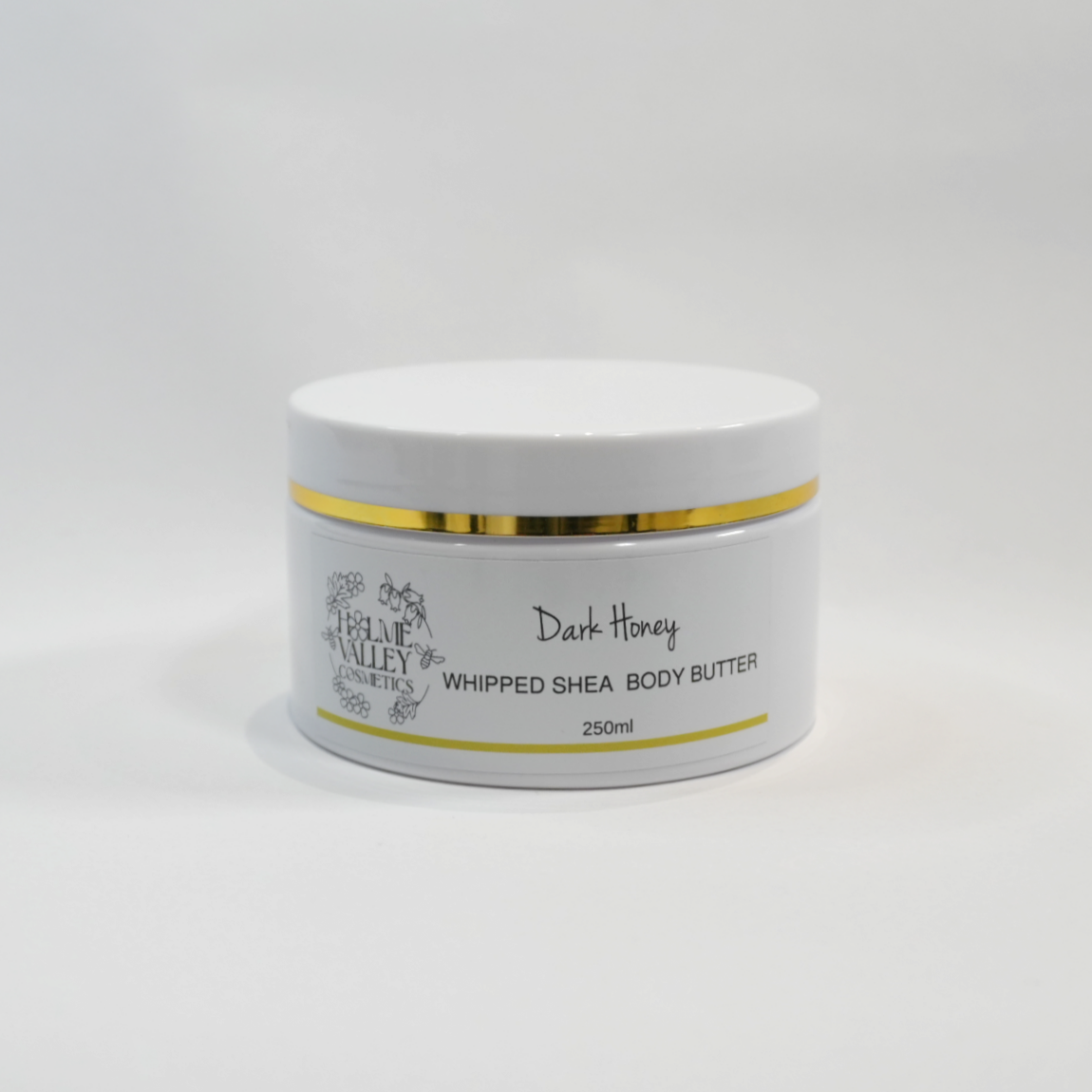 Dark Honey Whipped Shea Body Butter – 250ml